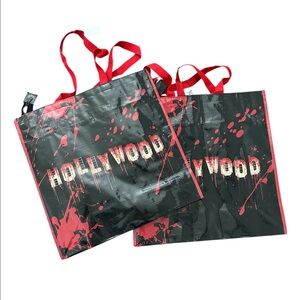 Halloween Horror Nights 2 Hollywood 2025 Terror Tram Bloody Hollywood Tote Bag